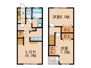 センキ２の物件間取画像